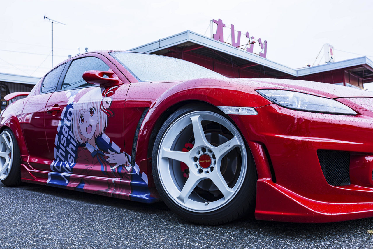 2012 Mazda RX-8 - Motegi MR159 BATTLE V - White | Motegi Wheels